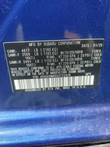 2025 SUBARU CROSSTREK 4S4GUHM66S3723428
