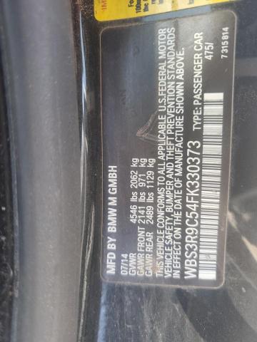 2015 BMW M4 WBS3R9C54FK330373