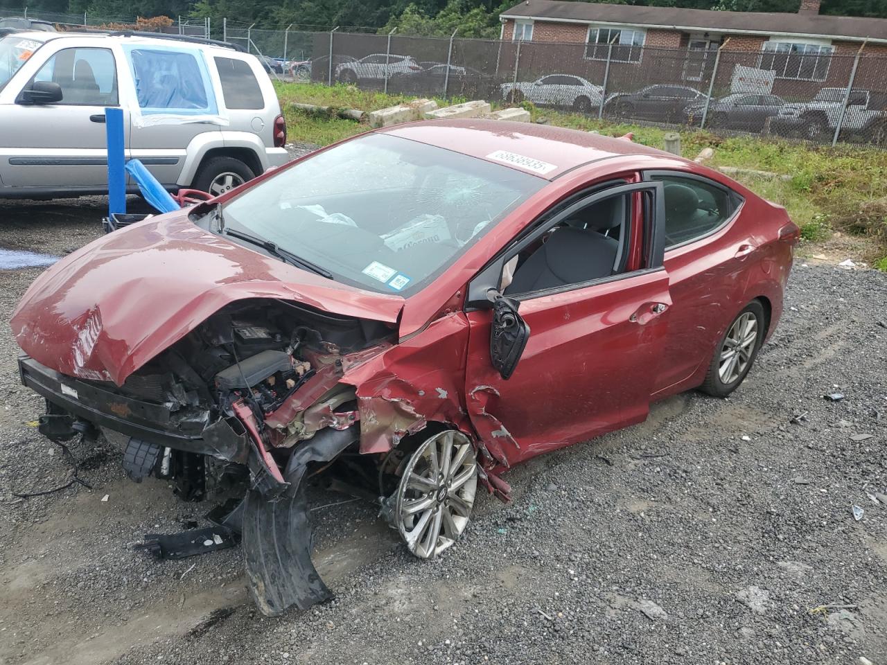  Salvage Hyundai ELANTRA