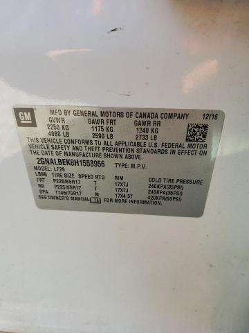 2017 CHEVROLET EQUINOX LS - 2GNALBEK8H1553956