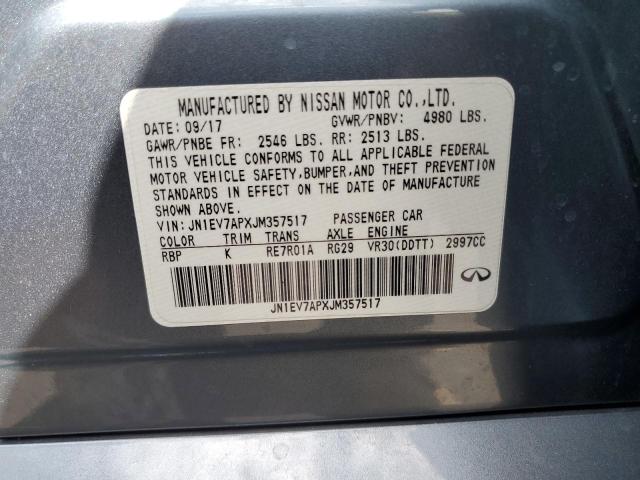 2018 INFINITI Q50 LUXE - JN1EV7APXJM357517