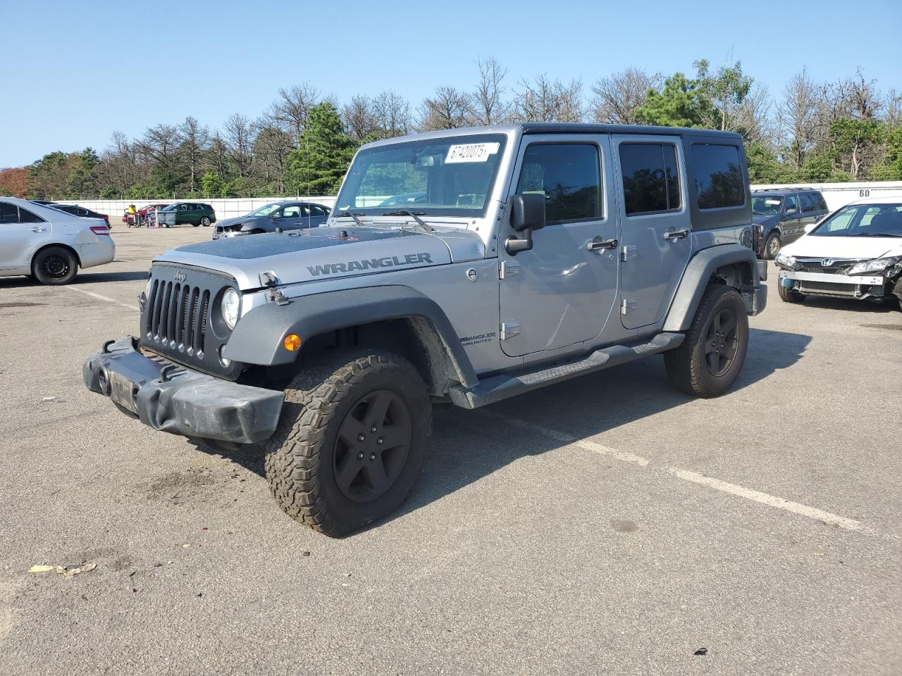 Lot #3315888080 2017 JEEP WRANGLER U