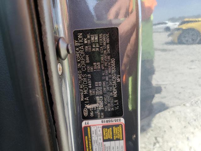 2016 KIA SPORTAGE EX KNDPC3AC8G7830680