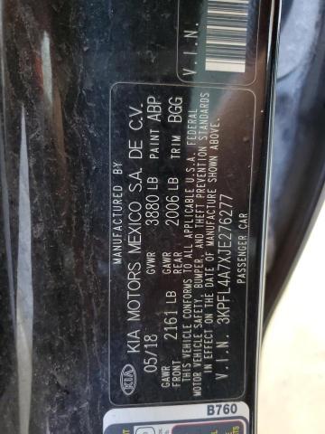 2018 KIA FORTE LX - 3KPFL4A7XJE276277