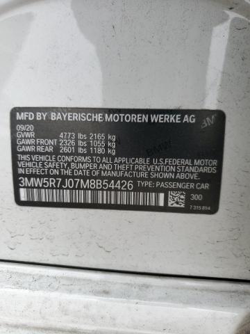 2021 BMW 330XI 3MW5R7J07M8B54426