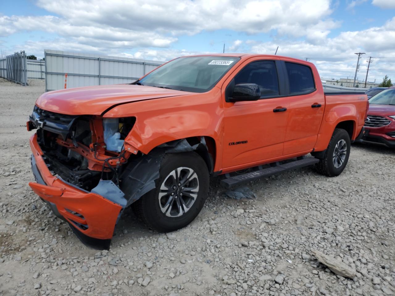 Lot #3270933425 2021 CHEVROLET COLORADO Z71