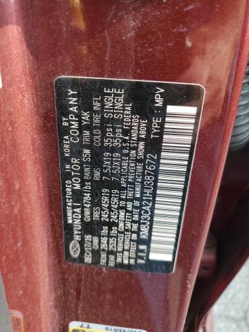 2017 HYUNDAI TUCSON LIMITED KM8J3CA21HU387672