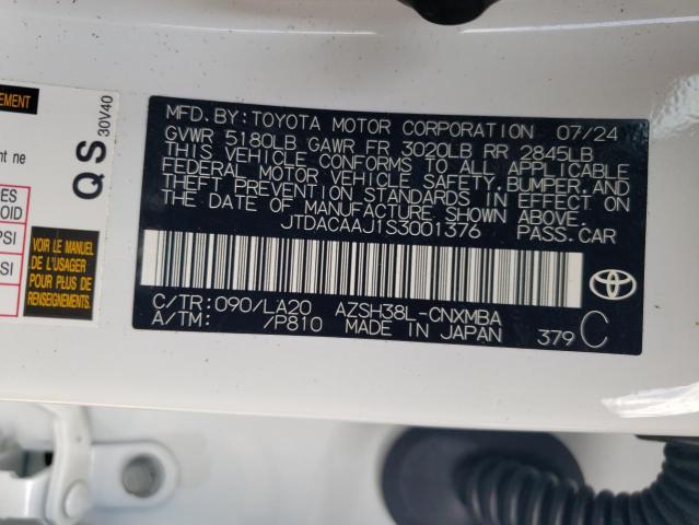 2025 TOYOTA CROWN SIGNIA XLE JTDACAAJ1S3001376