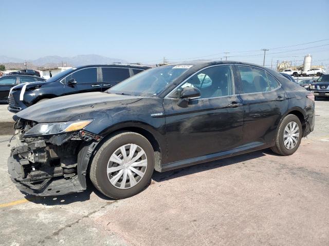 TOYOTA CAMRY LE 2020 black  hybrid engine 4T1L31AK4LU536081 photo #1