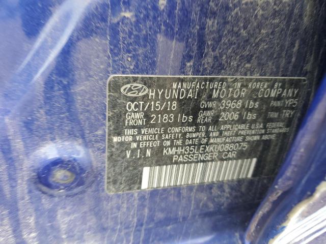2019 HYUNDAI ELANTRA GT - KMHH35LEXKU088075