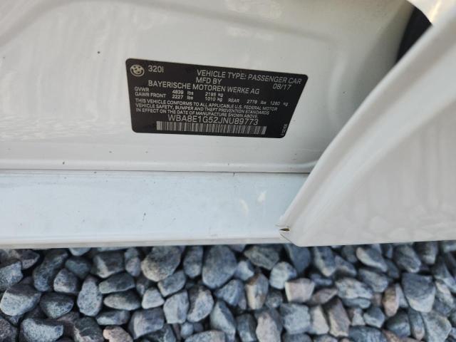 2018 BMW 320 I WBA8E1G52JNU89773