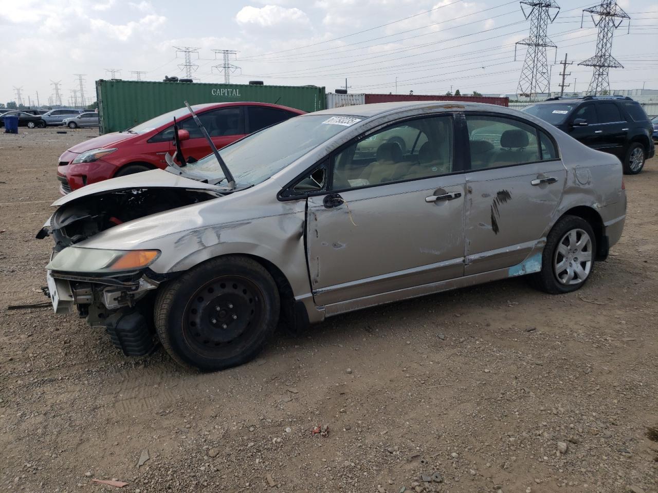 Lot #3276994154 2006 HONDA CIVIC LX