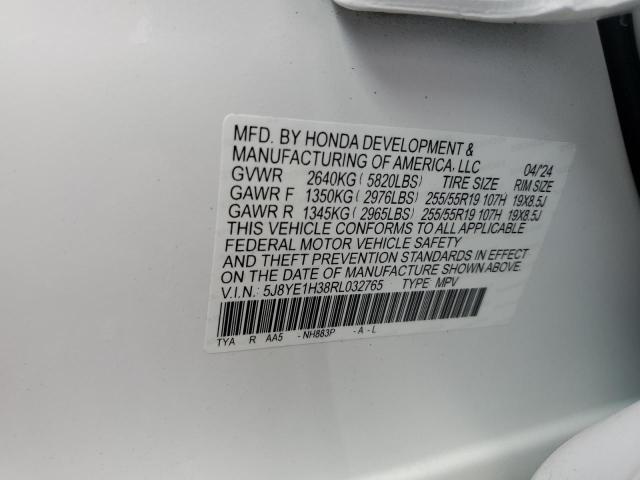 2024 ACURA MDX 5J8YE1H38RL032765