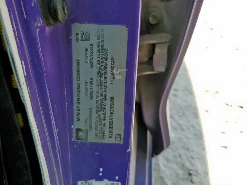 2017 CHEVROLET SPARK LS KL8CB6SA7HC709088