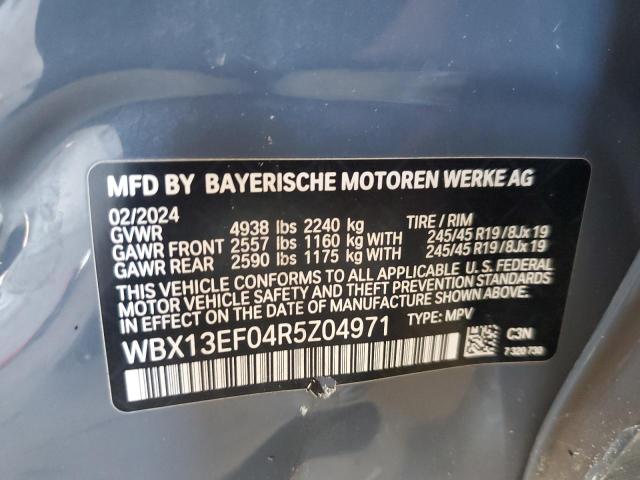 2024 BMW X1 M35I WBX13EF04R5Z04971