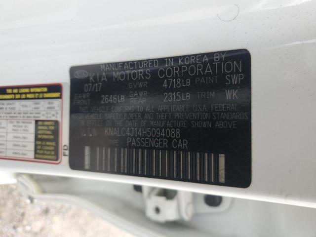 2017 KIA CADENZA PREMIUM KNALC4J14H5094088