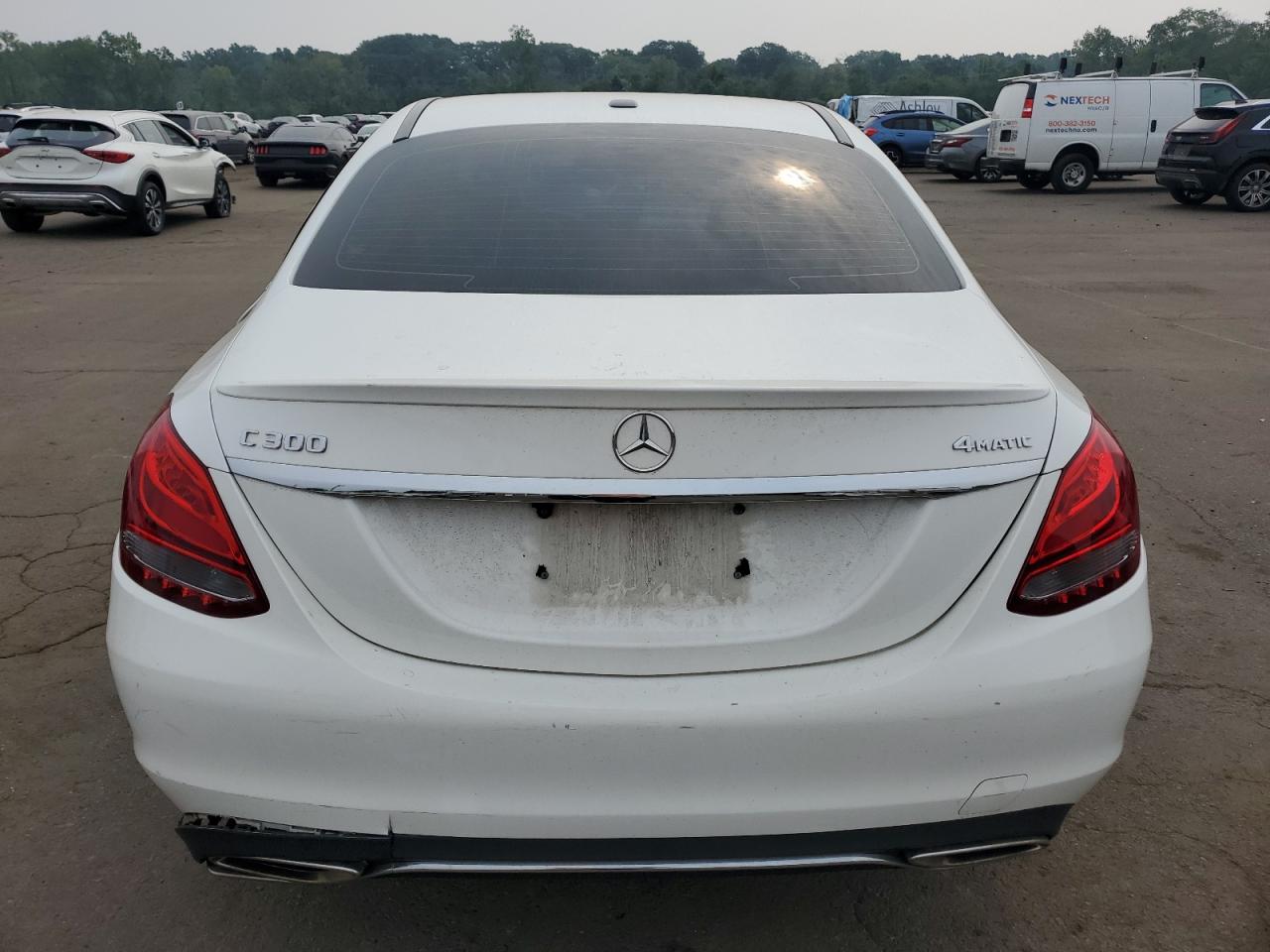 Lot #3311460255 2018 MERCEDES-BENZ C 300 4MAT