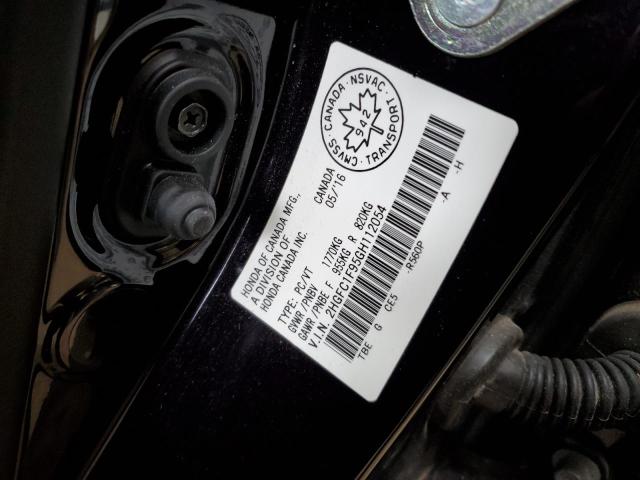 2016 HONDA CIVIC TOUR 2HGFC1F95GH112054