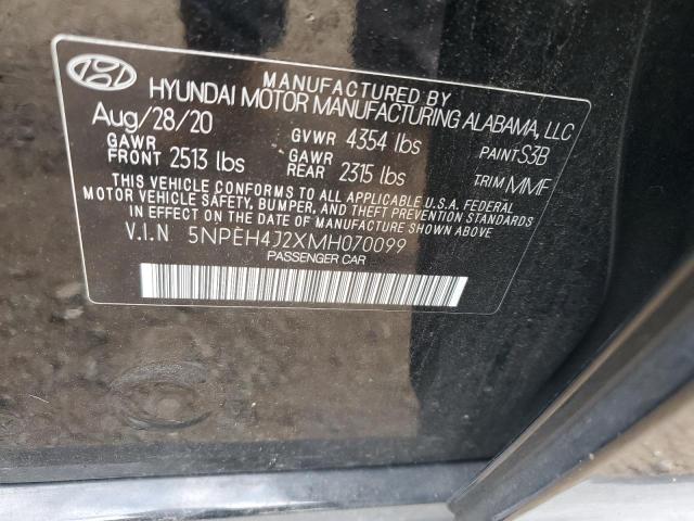 2021 HYUNDAI SONATA LIM - 5NPEH4J2XMH070099