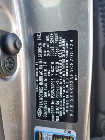 2012 KIA SORENTO EX #3286687323