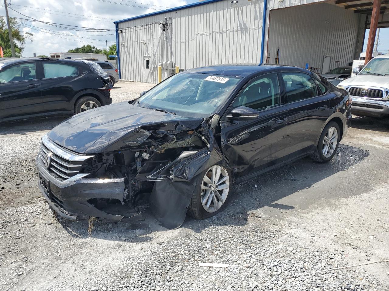 Lot #3302798977 2021 VOLKSWAGEN PASSAT S