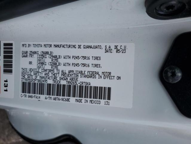 2023 TOYOTA TACOMA ACCESS CAB - 3TYRX5GN3PT082495