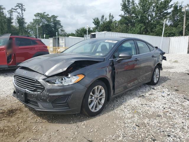 FORD FUSION SE 2020 gray  hybrid engine 3FA6P0LUXLR195653 photo #1