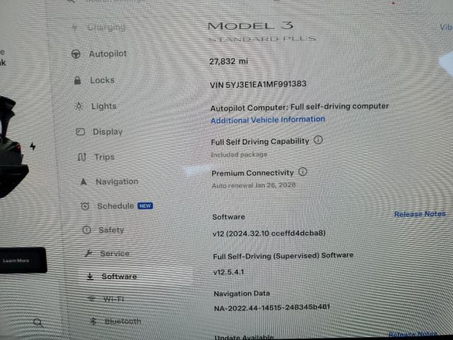 2021 TESLA MODEL 3 5YJ3E1EA1MF991383