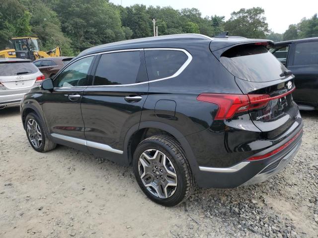 HYUNDAI SANTA FE L 2023 black  hybrid engine KM8S7DA25PU100797 photo #3