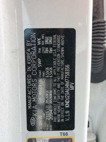 2021 KIA SOUL LX KNDJ23AU4M7758356