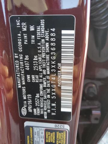 2019 KIA OPTIMA LX #3308466275