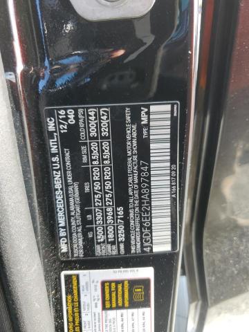 2017 MERCEDES-BENZ GLS 450 4M 4JGDF6EE2HA897847