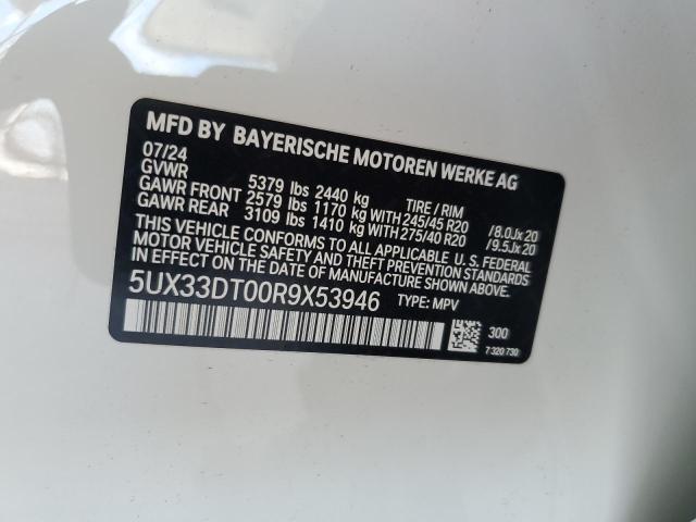 2024 BMW X4 XDRIVE3 5UX33DT00R9X53946