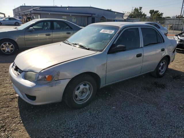 TOYOTA COROLLA CE 2002 gray  gas 1NXBR12E52Z611887 photo #1