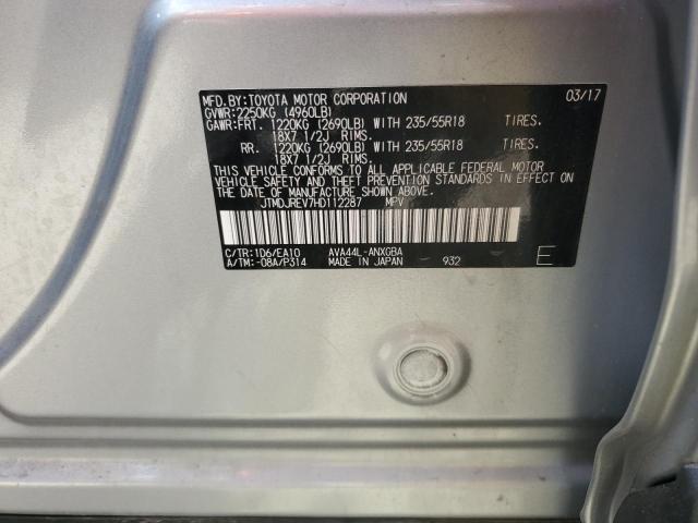 2017 TOYOTA RAV4 HV LI JTMDJREV7HD112287