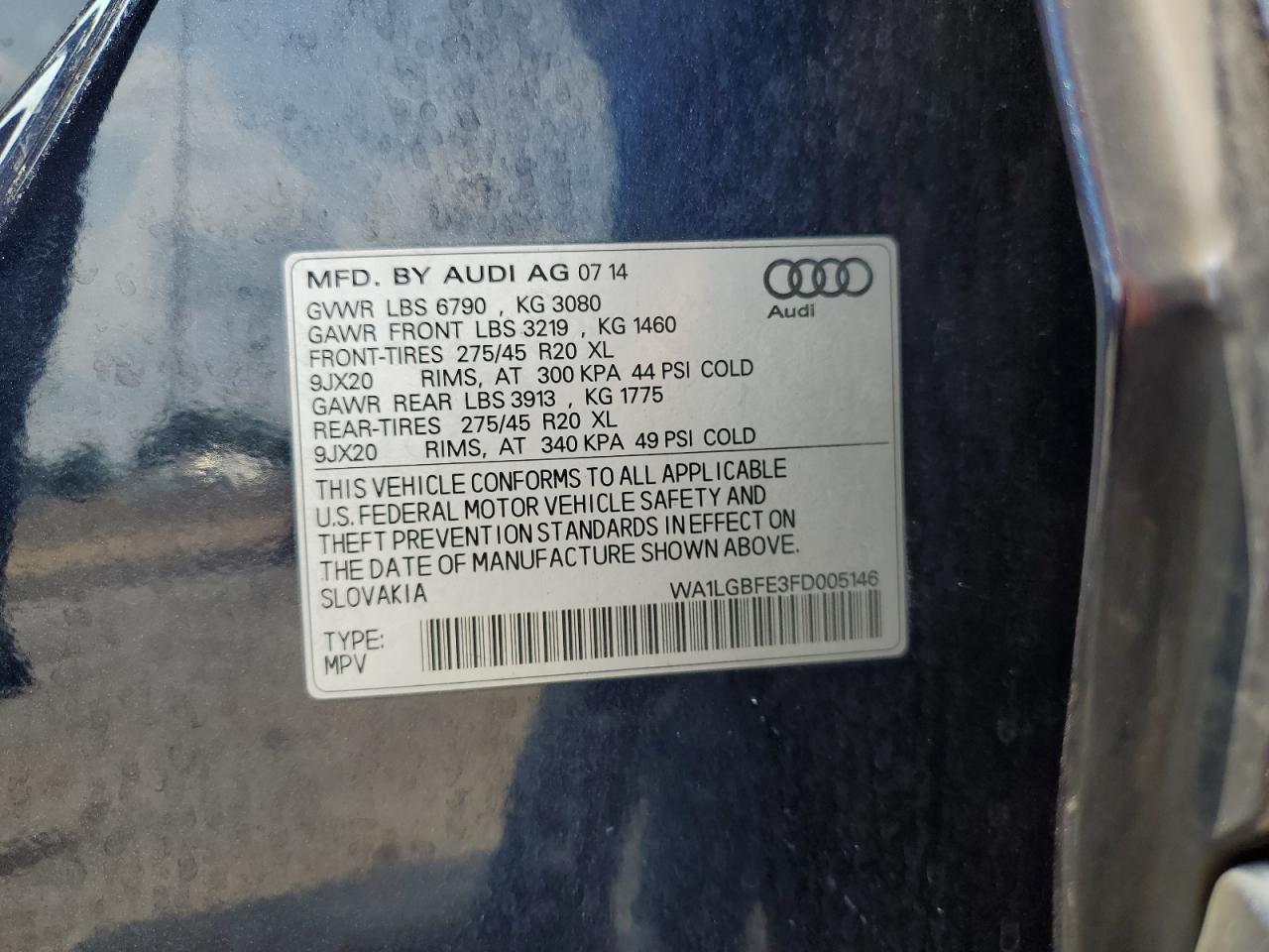 AUDI Q7 PREMIUM PLUS