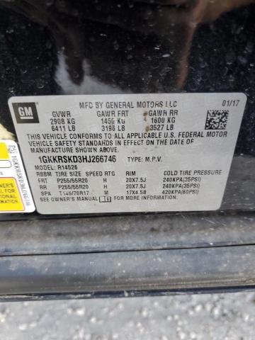 2017 GMC ACADIA LIM 1GKKRSKD3HJ266746