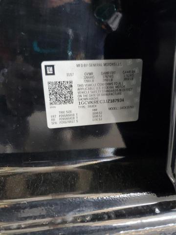 2018 CHEVROLET SILVERADO 1GCVKREC3JZ187934