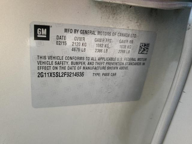 2015 CHEVROLET IMPALA LS 2G11X5SL2F9214936