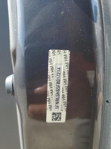 2015 HONDA ODYSSEY EX 5FNRL5H65FB017214