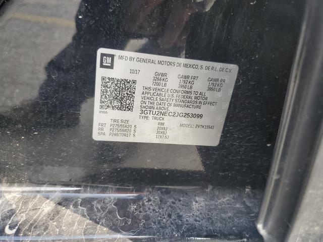 2018 GMC SIERRA K15 - 3GTU2NEC2JG253099