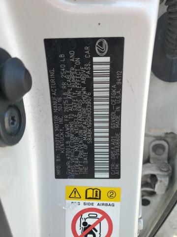 2017 LEXUS ES 350 - 58ABK1GG0HU039076
