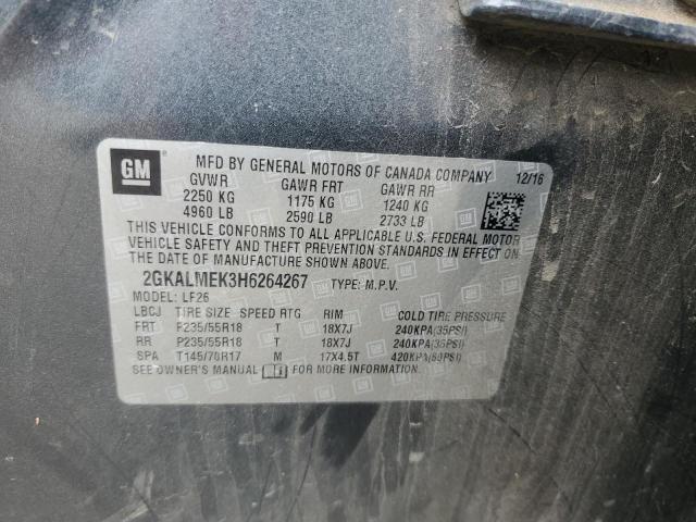 2017 GMC TERRAIN SL - 2GKALMEK3H6264267