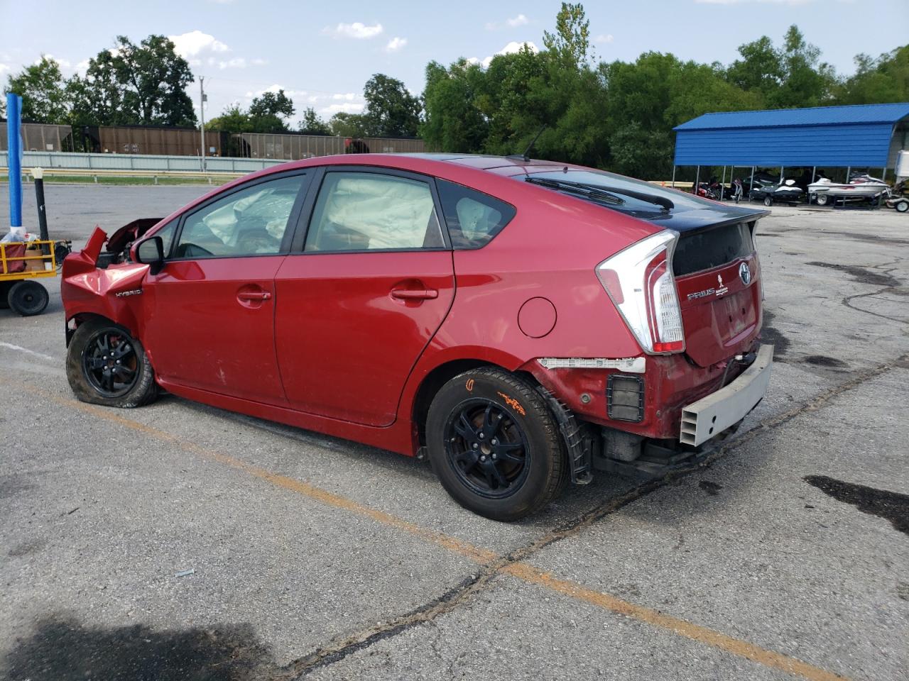 Lot #3308430313 2015 TOYOTA PRIUS