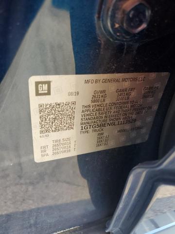 2020 GMC CANYON 1GTG5BEN6L1113529