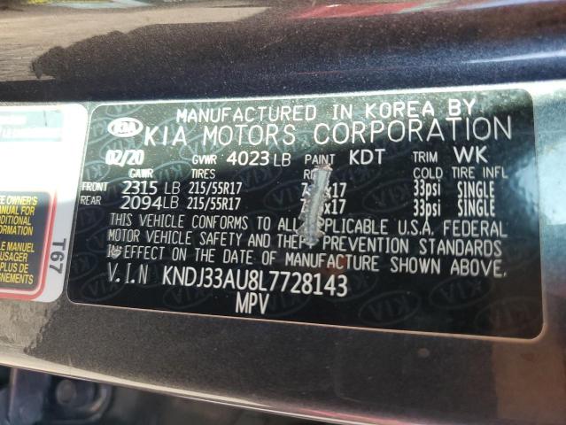 2020 KIA SOUL EX KNDJ33AU8L7728143