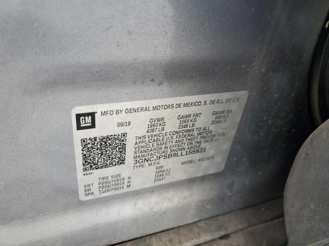 2020 CHEVROLET TRAX 1LT #3306408525