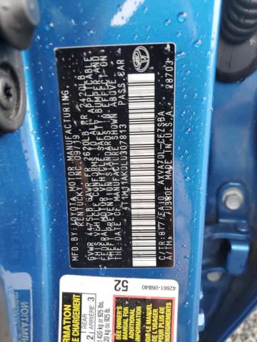 2020 TOYOTA CAMRY SE 4T1M11AK0LU307813