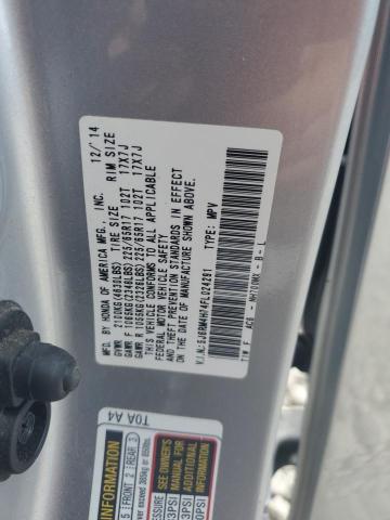 2015 HONDA CR-V EXL - 5J6RM4H74FL024291