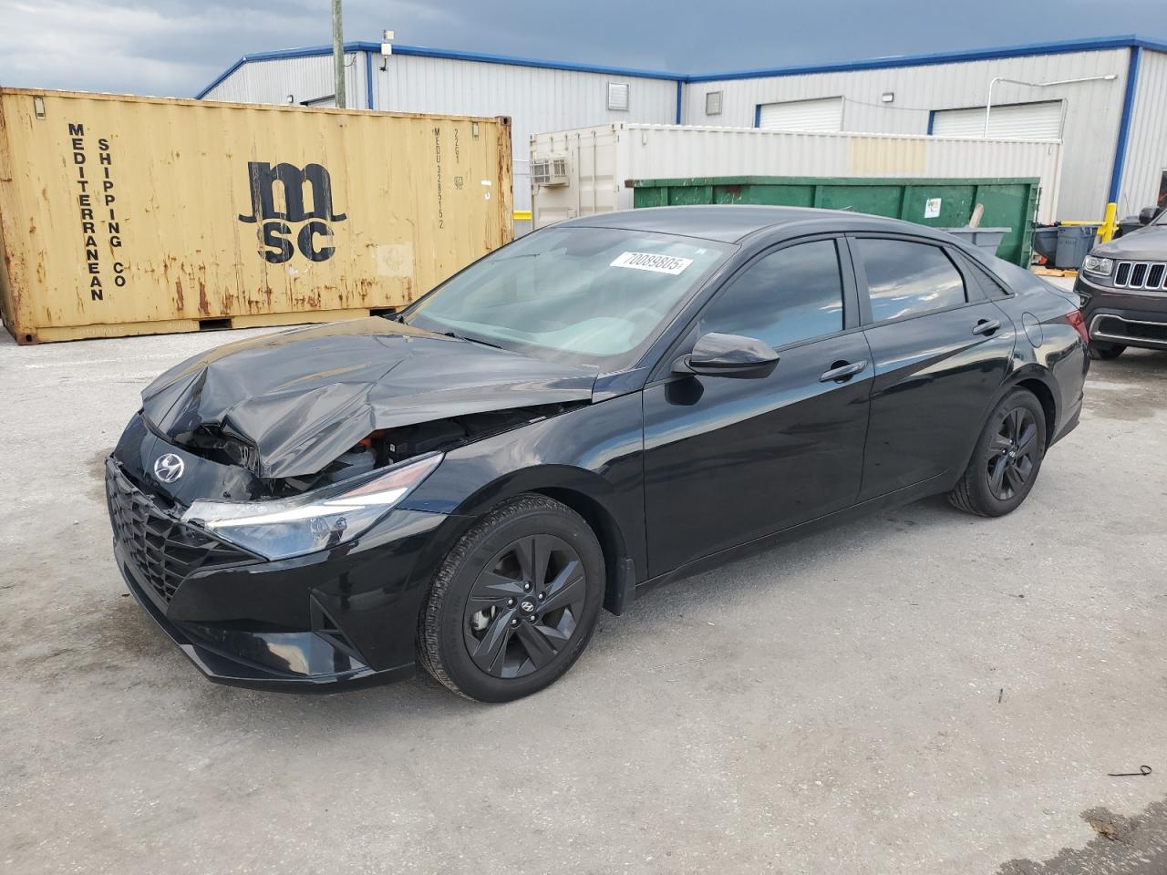 HYUNDAI ELANTRA BLUE